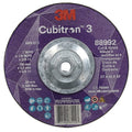 Cut-Off and Grinding Wheel, Type 27, 7 in Dia, 0.125 in Thick, 5/8"-11 Arbor Hole Size, Ceramic