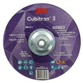 Cut-Off and Grinding Wheel, Type 27, 9 in Dia, 0.125 in Thick, 5/8"-11 Arbor Hole Size, Ceramic