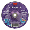 Cut-Off and Grinding Wheel, Type 27, 4 in Dia, 0.156 in Thick, 3/8 in Arbor Hole Size, Ceramic