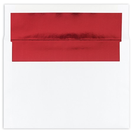 Envelope, Foil Lining, White with, PK25