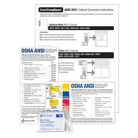 Standards Upgrade Kit, Plastic 2 Components, Not Applicable People Served