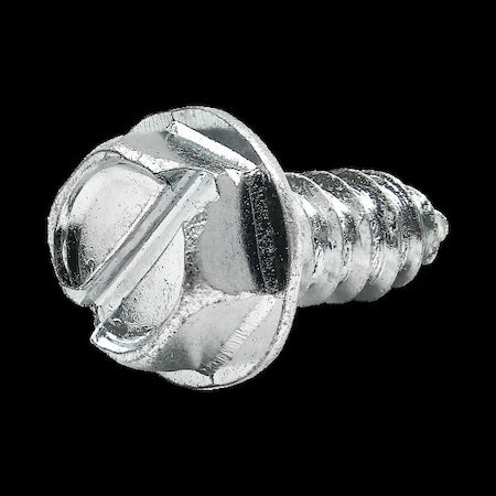 Self-Drilling Screw, 1/4-14 x 5/8 in, Zinc Plated Steel External Hex Drive