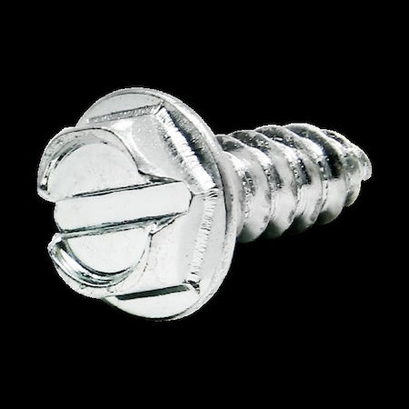 Self-Drilling Screw, #8-18 x 1/2 in, Zinc Plated Steel Phillips Drive