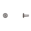 Ntrl Nyln Trim Retainers 14mm Head Dia 10mm Stem L PK25