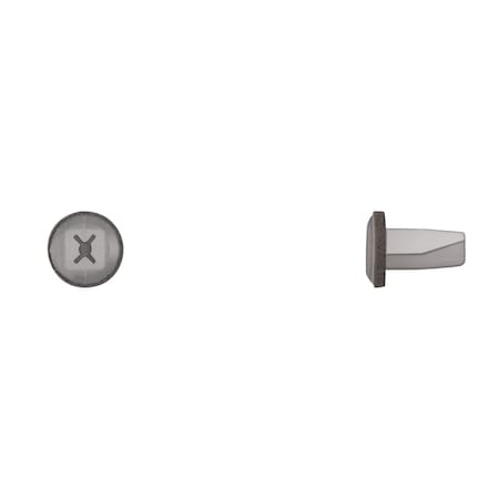 Ntrl Nyln Trim Retainers 14mm Head Dia 10mm Stem L PK25
