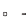 Flange Nut, 1/4"-20, Nylon, 7/16 in Hex Wd