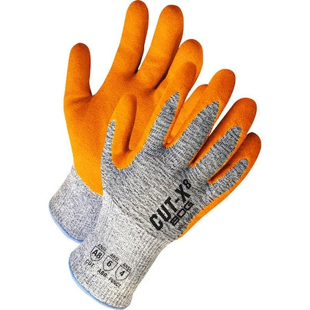 Cut-Resistant Coated Gloves, Cut Level A8 , Nitrile , Sandy , XS 1 PR