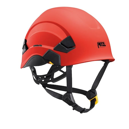 Safety Helmet, ABS, Red, Textile w/CENTERFIT