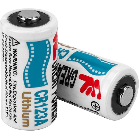 Lithium Batteries, 3V, CR123A