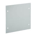 Flush Covers, fits 18.00x18.00, Gray, Steel