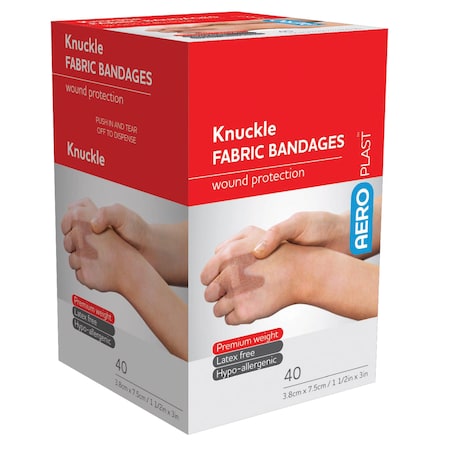 Fabric Knuckle Bandages 40/box