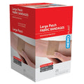 Fabric Large Patch Bandages 25/box