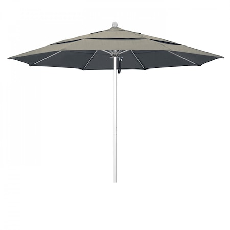 Patio Umbrella, Octagon, 107" H, Sunbrella Fabric, Spectrum Dove