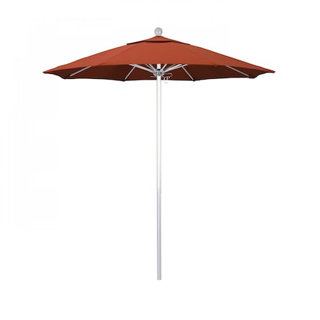 Patio Umbrella, Octagon, 96" H, Olefin Fabric, Sunset