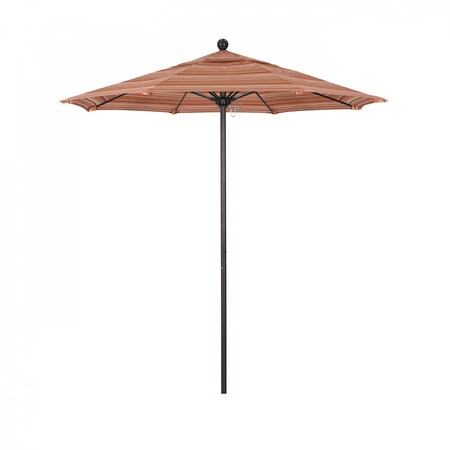 Patio Umbrella, Octagon, 96"" H, Sunbrella Fabric, Dolce Mango
