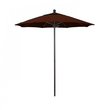 Patio Umbrella, Octagon, 96" H, Pacifica Fabric, Brick