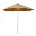 Patio Umbrella, Octagon, 103" H, Sunbrella Fabric, Wheat