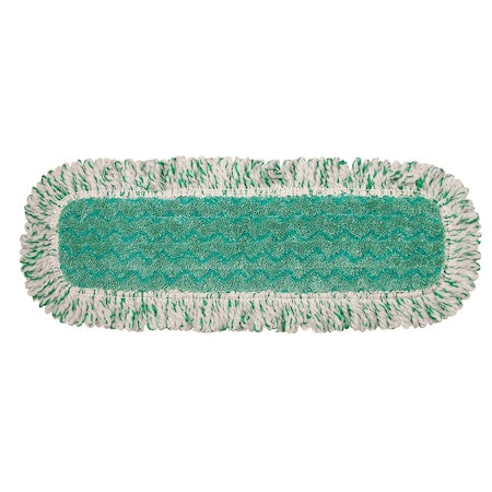 Dust Mop, Green, Microfiber, PK3