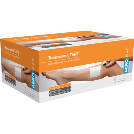 Transparent Plastic Tape 1in x 5.5yds