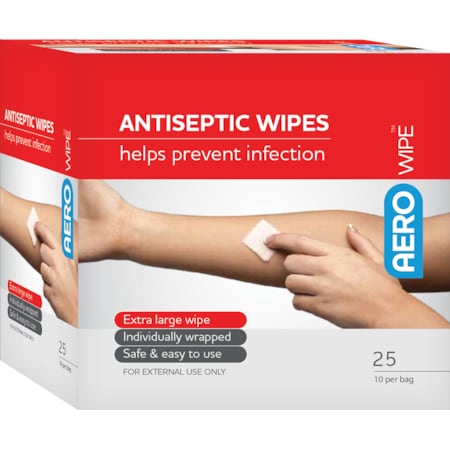 Antiseptic Wipes 10/bag