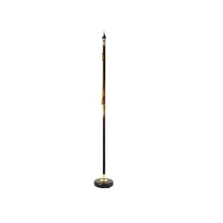Pole,Mahogony,w/31S Spear
