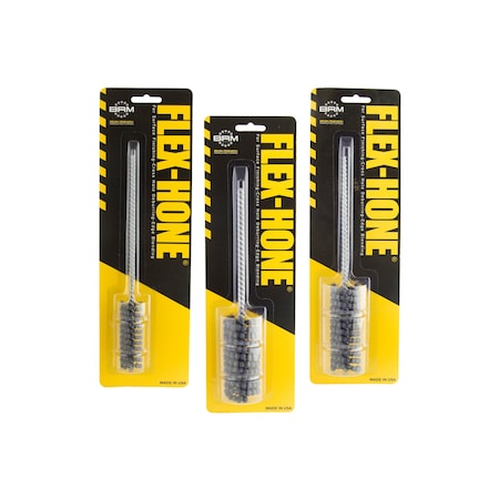 BCK18  3-Piece FLEX-HONE Kit in 180 Grit Silicon Carbide