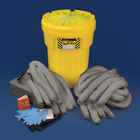 Oil Only Poly-Overpack Spill Kit, 30 Gal