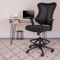 Drafting Chair Black Mesh Drafting Chair, Mesh, Black