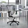 White Mesh High Back Chair