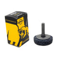 BMF16AY180AO 1.75"" Mandrel Mounted Wheel, 180 Grit Aluminum Oxide, .250"" Shank Dia., .375"" Trim