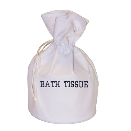 Bath Tissue Bag, White