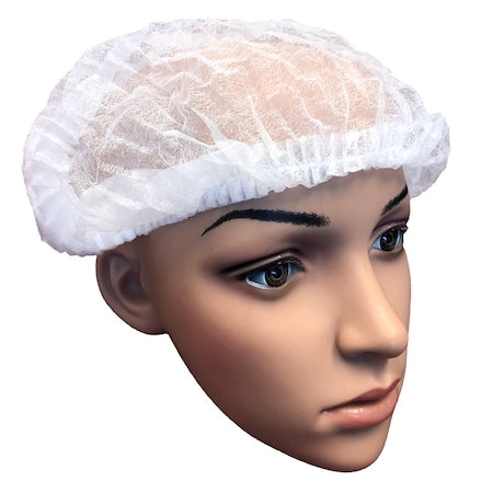 Bouffant, 19, Blue, Polypropyle, PK1000