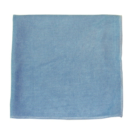 Blue Microfiber Cloth Waffle Weave, PK36