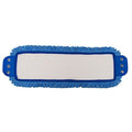 Mop Head With Tabs, Blue, Microfiber, PK3