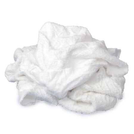 White Turkish Toweling No. 10 Bag