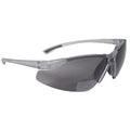 Bifocal Safety Glasses, Smoke 1.5 Diopter, Smoke Lens