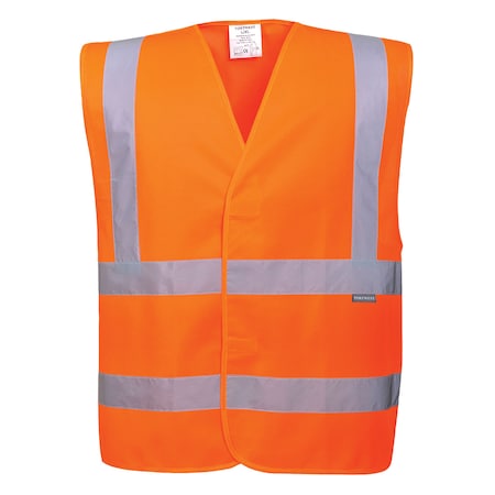 Hi-Vis Safety Vest 6XL/7XL Class 2 , Hook & Loop