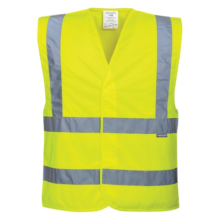 Hi-Vis Safety Vest 2XL/3XL Class 2 , Hook & Loop