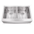 Sink,Undrmt,32-7/8"" Apron Front 16 ga.