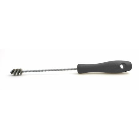 CAT-2 9/16 Diameter Brush, .562"" Major Diameter, SS, 10.5"" OAL, Plastic Handle