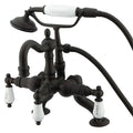 Deck-Mount Clawfoot Tub Faucet, 2, Deck Mount, Oil Rubbed Bronze