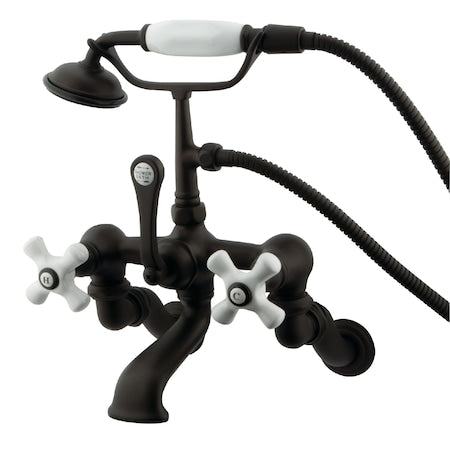 Wall-Mount Clawfoot Tub Faucet, Oil Rubbed Bronze, Tub Wall Mount
