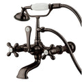 Wall-Mount Clawfoot Tub Faucet, Oil Rubbed Bronze, Tub Wall Mount