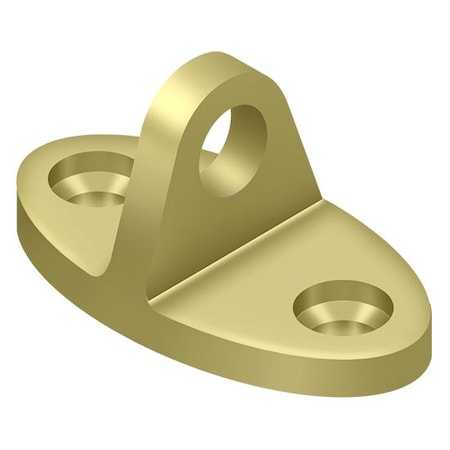 Cabin Swivel Hook Eye Bright Brass