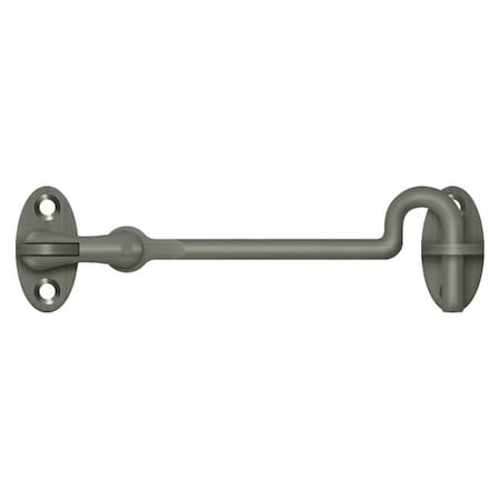 Cabin Swivel Hooks, 4"" Antique Nickel