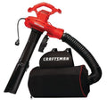 Corded (3 Prong) Leaf Blower, Vacuum & Mulcher, 450 cfm, 260 mph, 55 dB