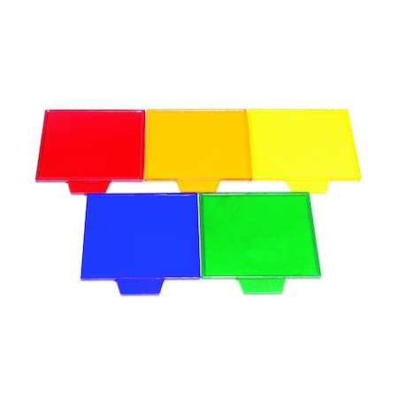 Color Filters Acrylic, Set of 5