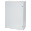 1/4 Turn Latch Electrical Enclosures, 16 in H, 10 in D, 12 in W, NEMA 4, 12, Steel