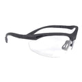 Cheaters(R) Bi-Focal, Reader Safety Glasses, Anti-Scratch, Clear Lens, Frameless, Wraparound