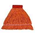 X-Large Wet Mop, Orange, Blended, PK3, AST34OXL5-3PK